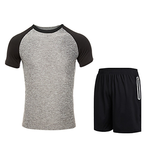 Men's 2 Piece Patchwork Tracksuit Activewear Set Athletic Short Sleeve 2pcs Breathable Quick Dry Moisture Wicking Fitness Gym Workout Running Walking Jogging Sportswear Normal Outfit Set Clothing Suit
Men's 2 Piece Patchwork Tracksuit Activewear Set Athletic Short Sleeve 2pcs Breathable Quick Dry Moisture Wicking Fitness Gym Workout Running Walking Jogging Sportswear Normal Outfit Set Clothing Suit