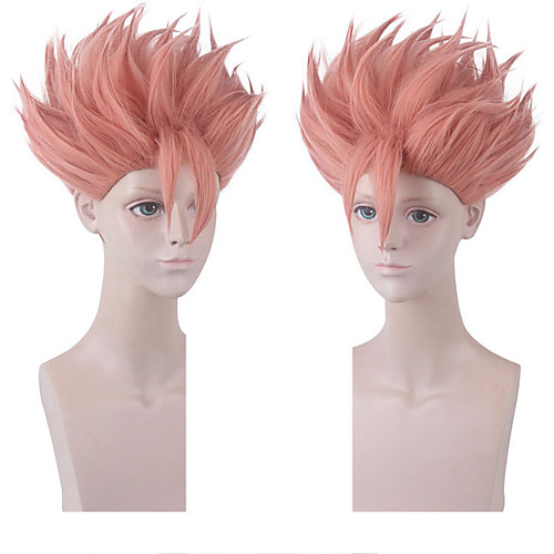 Cosplay Costume Wig Synthetic Wig Loose Curl With Bangs Wig Short PinkRed Synthetic Hair Men's Anime Cosplay Pink
Cosplay Costume Wig Synthetic Wig Loose Curl With Bangs Wig Short PinkRed Synthetic Hair Men's Anime Cosplay Pink