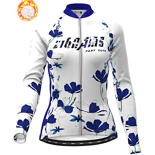 21Grams Women's Long Sleeve Cycling Jersey Winter Fleece Polyester Red Blue Green Floral Botanical Christmas Bike Jersey Top Mountain Bike MTB Road Bike Cycling Fleece Lining Warm Quick Dry Sports
21Grams Women's Long Sleeve Cycling Jersey Winter Fleece Polyester Red Blue Green Floral Botanical Christmas Bike Jersey Top Mountain Bike MTB Road Bike Cycling Fleece Lining Warm Quick Dry Sports