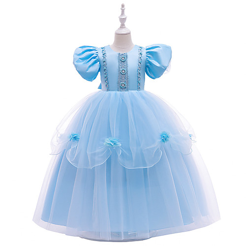 Princess Cosplay Costume Costume Girls' Movie Cosplay Euramerican New Year's Blue Dress Christmas Halloween Carnival Polyester / Cotton Polyester
Princess Cosplay Costume Costume Girls' Movie Cosplay Euramerican New Year's Blue Dress Christmas Halloween Carnival Polyester / Cotton Polyester