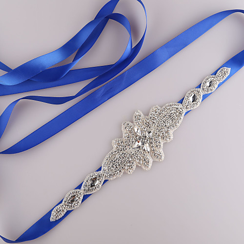 Satin / Tulle Wedding / Party / Evening Sash With Imitation Pearl / Belt / Appliques Women's Sashes
Satin / Tulle Wedding / Party / Evening Sash With Imitation Pearl / Belt / Appliques Women's Sashes