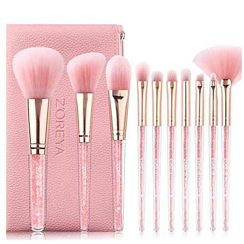Professional Makeup Brushes 10pcs Soft Full Coverage Artificial Fibre Brush Plastic for Makeup Brush
Professional Makeup Brushes 10pcs Soft Full Coverage Artificial Fibre Brush Plastic for Makeup Brush