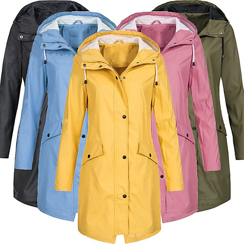 Women's Hoodie Jacket Hiking Windbreaker Hiking Jacket Cotton Outdoor Windproof Ultra Light (UL) UV Protection Quick Dry Outerwear Coat Parka Camping / Hiking Hunting Fishing Pink Blue Yellow Green
Women's Hoodie Jacket Hiking Windbreaker Hiking Jacket Cotton Outdoor Windproof Ultra Light (UL) UV Protection Quick Dry Outerwear Coat Parka Camping / Hiking Hunting Fishing Pink Blue Yellow Green