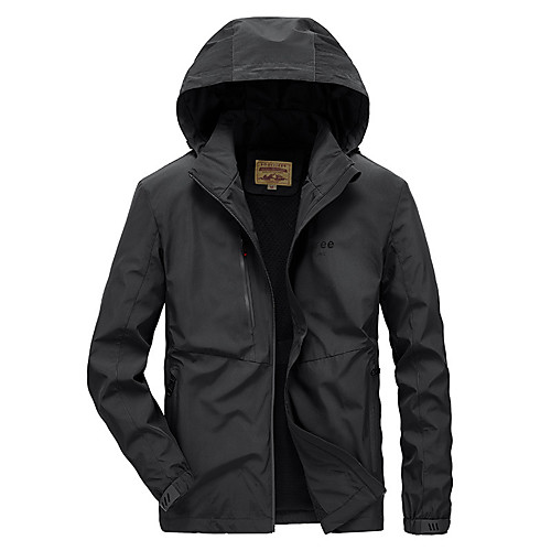 Men's Hiking Jacket Hiking Windbreaker Outdoor Solid Color Lightweight Windproof Breathable Quick Dry Jacket Top Fishing Climbing Camping / Hiking / Caving Sapphire Black Dark Gray / Anatomic Design
Men's Hiking Jacket Hiking Windbreaker Outdoor Solid Color Lightweight Windproof Breathable Quick Dry Jacket Top Fishing Climbing Camping / Hiking / Caving Sapphire Black Dark Gray / Anatomic Design