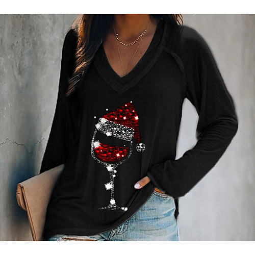 Women's Christmas Color Block Women's Hoodies Long Sleeve Sweater Cardigans V Neck Fall Winter Black
Women's Christmas Color Block Women's Hoodies Long Sleeve Sweater Cardigans V Neck Fall Winter Black