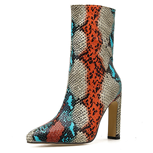 Women's Boots Chunky Heel Pointed Toe Casual Daily Walking Shoes Leather Orange / Mid-Calf Boots
Women's Boots Chunky Heel Pointed Toe Casual Daily Walking Shoes Leather Orange / Mid-Calf Boots