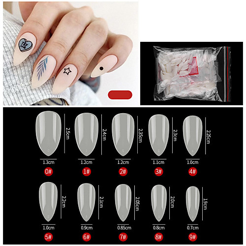 500PCS Water Drop Natural Manicure French Pointed Nail Seamless Nail Ballet Nail Transparent Nail Toe Nail Toe Nail Piece
500PCS Water Drop Natural Manicure French Pointed Nail Seamless Nail Ballet Nail Transparent Nail Toe Nail Toe Nail Piece