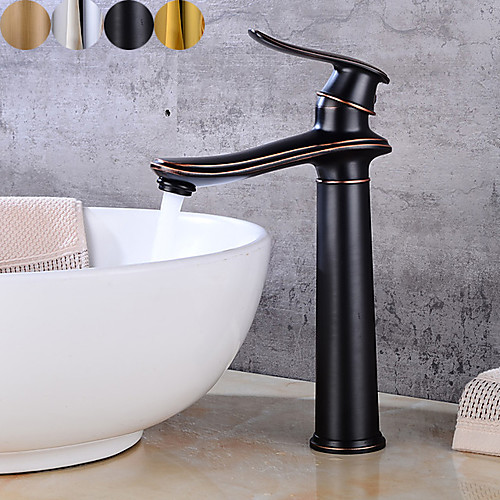 Bathroom Sink Faucet - Single Brass Free Standing Single Handle One HoleBath Taps
Bathroom Sink Faucet - Single Brass Free Standing Single Handle One HoleBath Taps