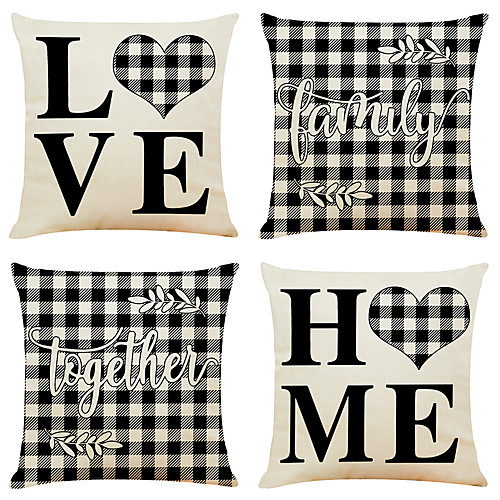 Cushion Cover 4PCS Short Plush Soft Decorative Square Throw Pillow Cover Cushion Case Pillowcase for Sofa Bedroom 45 x 45 cm (18 x 18 Inch) Superior Quality Machine Washable
Cushion Cover 4PCS Short Plush Soft Decorative Square Throw Pillow Cover Cushion Case Pillowcase for Sofa Bedroom 45 x 45 cm (18 x 18 Inch) Superior Quality Machine Washable