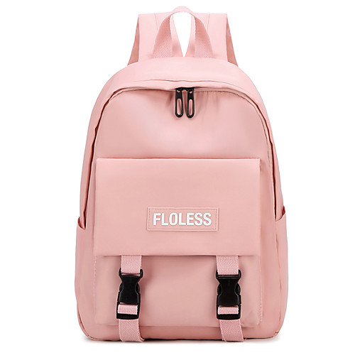 Women's Polyester School Bag Commuter Backpack Large Capacity Zipper Letter School Daily Backpack Black Blushing Pink
Women's Polyester School Bag Commuter Backpack Large Capacity Zipper Letter School Daily Backpack Black Blushing Pink