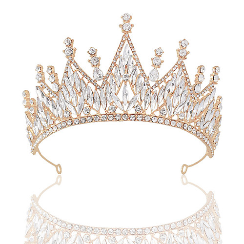 Crystal / Alloy Tiaras with Crystal / Rhinestone 1 Piece Wedding / Special Occasion Headpiece
Crystal / Alloy Tiaras with Crystal / Rhinestone 1 Piece Wedding / Special Occasion Headpiece
