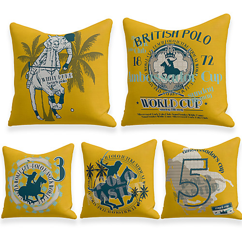 Cushion Cover 5PC Linen Soft Decorative Square Throw Pillow Cover Cushion Case Pillowcase for Sofa Bedroom 45 x 45 cm (18 x 18 Inch) Superior Quality Machine Washable
Cushion Cover 5PC Linen Soft Decorative Square Throw Pillow Cover Cushion Case Pillowcase for Sofa Bedroom 45 x 45 cm (18 x 18 Inch) Superior Quality Machine Washable