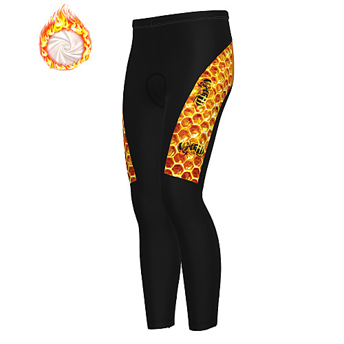 21Grams Men's Cycling Tights Cycling Pants Winter Fleece Bike Tights Padded Shorts / Chamois Pants Thermal Warm Fleece Lining Breathable Sports 3D Black Mountain Bike MTB Road Bike Cycling Clothing
21Grams Men's Cycling Tights Cycling Pants Winter Fleece Bike Tights Padded Shorts / Chamois Pants Thermal Warm Fleece Lining Breathable Sports 3D Black Mountain Bike MTB Road Bike Cycling Clothing