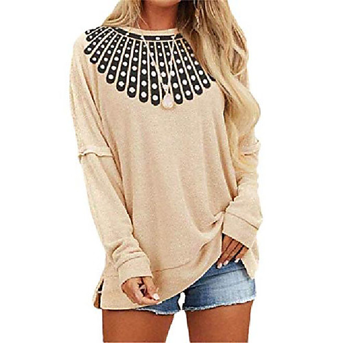 women's crewneck oversized sweatshirt tunic for womens casual long sleeve pullover shirts beige
women's crewneck oversized sweatshirt tunic for womens casual long sleeve pullover shirts beige