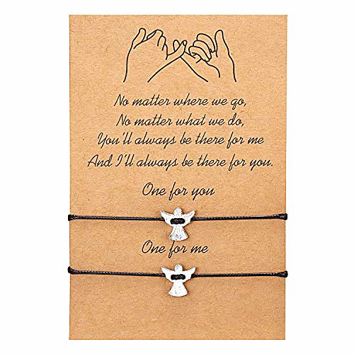 beemean pinky promise distance bracelets couple friendship matching bracelets anklets women girls gift jewelry
beemean pinky promise distance bracelets couple friendship matching bracelets anklets women girls gift jewelry