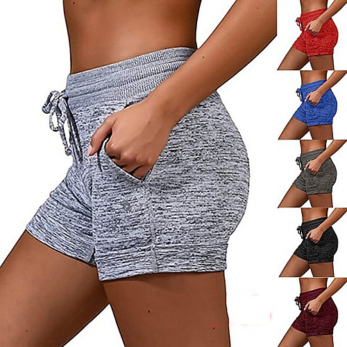 Women's Running Shorts Athletic Bottoms Drawstring Cotton Gym Workout Running Jogging Training Exercise Breathable Moisture Wicking Soft Sport Solid Colored Black Blue Red Wine Dark Gray Light Grey
Women's Running Shorts Athletic Bottoms Drawstring Cotton Gym Workout Running Jogging Training Exercise Breathable Moisture Wicking Soft Sport Solid Colored Black Blue Red Wine Dark Gray Light Grey