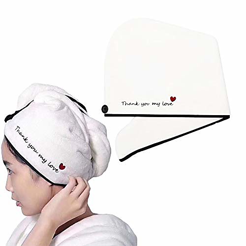 hair drying towel wrap cap turban microfiber hair towel bath shower head towel wrapped bath cap for makeup,wash face,spa,sports,yoga(thank you my love black)
hair drying towel wrap cap turban microfiber hair towel bath shower head towel wrapped bath cap for makeup,wash face,spa,sports,yoga(thank you my love black)