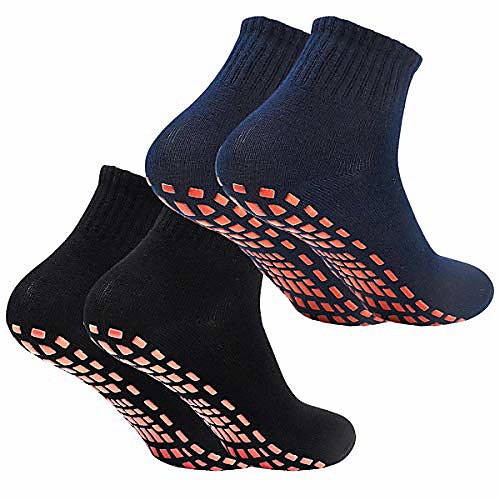 2 pairs of anti-slip socks yoga socks non-slip socks stopper socks abs socks for adults men men anti-slip sports socks cotton for sports yoga pilates gymnastics trampoline (black / navy)
2 pairs of anti-slip socks yoga socks non-slip socks stopper socks abs socks for adults men men anti-slip sports socks cotton for sports yoga pilates gymnastics trampoline (black / navy)