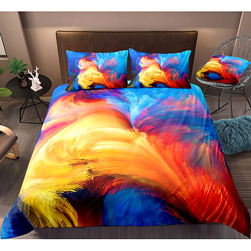 Colorful Smog 3-Piece Duvet Cover Set Hotel Bedding Sets Comforter Cover with Soft Lightweight Microfiber, Include 1 Duvet Cover, 2 Pillowcases for Double/Queen/King(1 Pillowcase for Twin/Single)
Colorful Smog 3-Piece Duvet Cover Set Hotel Bedding Sets Comforter Cover with Soft Lightweight Microfiber, Include 1 Duvet Cover, 2 Pillowcases for Double/Queen/King(1 Pillowcase for Twin/Single)