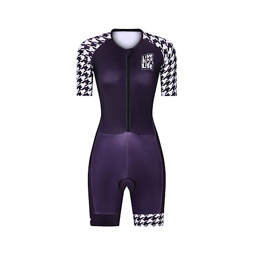 Women's Men's Short Sleeve Triathlon Tri Suit Black Bike Breathable Quick Dry Sports Graphic Mountain Bike MTB Road Bike Cycling Clothing Apparel / Stretchy / Athletic
Women's Men's Short Sleeve Triathlon Tri Suit Black Bike Breathable Quick Dry Sports Graphic Mountain Bike MTB Road Bike Cycling Clothing Apparel / Stretchy / Athletic