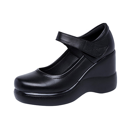 Women's Heels Chunky Heel Round Toe Classic Daily PU Solid Colored White Black
Women's Heels Chunky Heel Round Toe Classic Daily PU Solid Colored White Black