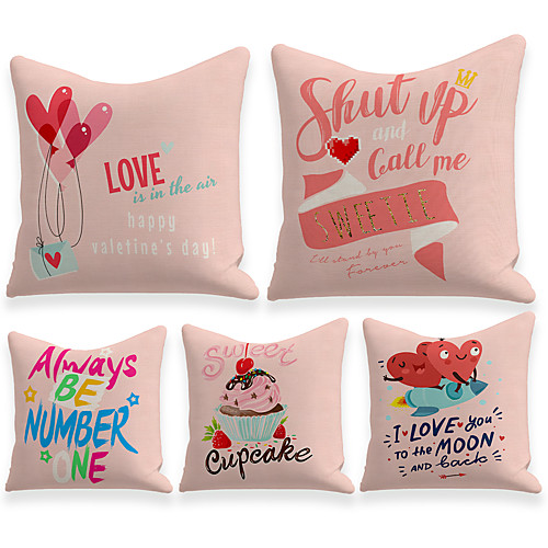 Cushion Cover 5PCS Linen Soft Decorative Square Throw Pillow Cover Cushion Case Pillowcasefor Sofa Bedroom 45 x 45 cm (18 x 18 Inch) Superior Quality Mashine Washable
Cushion Cover 5PCS Linen Soft Decorative Square Throw Pillow Cover Cushion Case Pillowcasefor Sofa Bedroom 45 x 45 cm (18 x 18 Inch) Superior Quality Mashine Washable