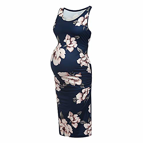 maternity dresses, zerototens women sleeveless maternity dress, summer casual sunflower floral print wrap dress pregnant vest dress sleepwear dark blue
maternity dresses, zerototens women sleeveless maternity dress, summer casual sunflower floral print wrap dress pregnant vest dress sleepwear dark blue