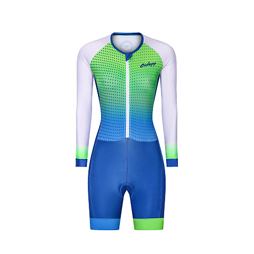 Women's Men's Long Sleeve Triathlon Tri Suit Green Polka Dot Gradient Bike Breathable Quick Dry Sports Polka Dot Mountain Bike MTB Road Bike Cycling Clothing Apparel / Stretchy / Athletic
Women's Men's Long Sleeve Triathlon Tri Suit Green Polka Dot Gradient Bike Breathable Quick Dry Sports Polka Dot Mountain Bike MTB Road Bike Cycling Clothing Apparel / Stretchy / Athletic