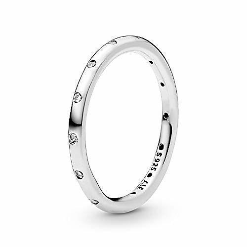 pandora jewelry simple sparkling band cubic zirconia ring in sterling silver, size 10.5
pandora jewelry simple sparkling band cubic zirconia ring in sterling silver, size 10.5
