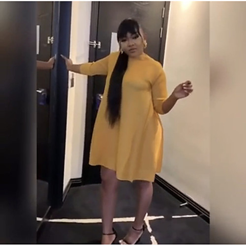 Women's Plus Size Dresses Sheath Dress Knee Length Dress Half Sleeve Solid Color Patchwork Casual Spring & Summer / Going out / Loose
Women's Plus Size Dresses Sheath Dress Knee Length Dress Half Sleeve Solid Color Patchwork Casual Spring & Summer / Going out / Loose