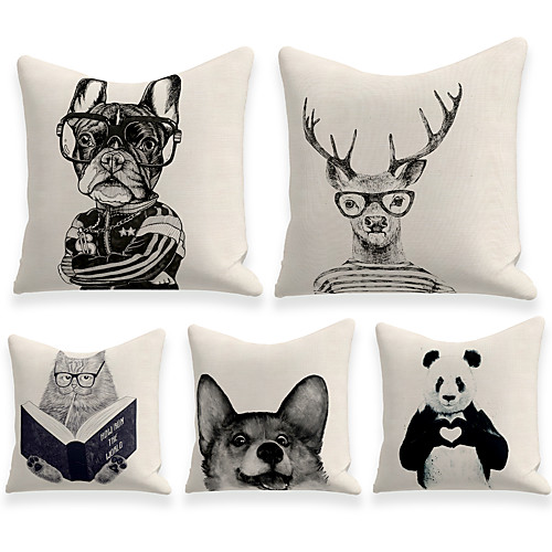 Cushion Cover 5PCS Linen Soft Decorative Square Throw Pillow Cover Cushion Case Pillowcasefor Sofa Bedroom 45 x 45 cm (18 x 18 Inch) Superior Quality Mashine Washable
Cushion Cover 5PCS Linen Soft Decorative Square Throw Pillow Cover Cushion Case Pillowcasefor Sofa Bedroom 45 x 45 cm (18 x 18 Inch) Superior Quality Mashine Washable