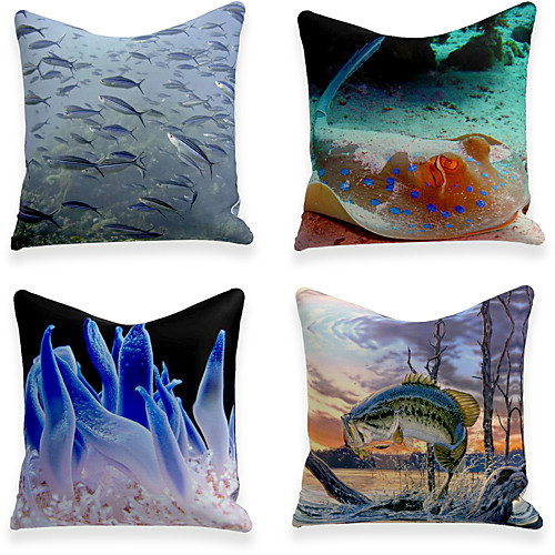 Cushion Cover 4PC Linen Soft Decorative Square Throw Pillow Cover Cushion Case Pillowcase for Sofa Bedroom 45 x 45 cm (18 x 18 Inch) Superior Quality Machine Washable
Cushion Cover 4PC Linen Soft Decorative Square Throw Pillow Cover Cushion Case Pillowcase for Sofa Bedroom 45 x 45 cm (18 x 18 Inch) Superior Quality Machine Washable
