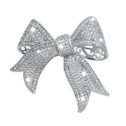 real gold plated cubic zirconia ribbon bridal bowknot bow brooch or pendant for women(silver)
real gold plated cubic zirconia ribbon bridal bowknot bow brooch or pendant for women(silver)