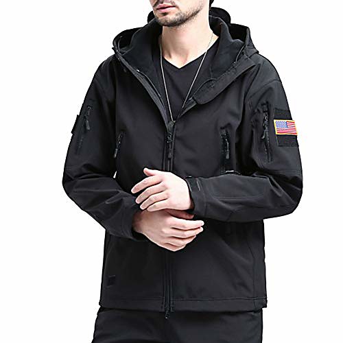 Men's Hiking Softshell Jacket Hiking Fleece Jacket Winter Outdoor Waterproof Lightweight Windproof Breathable Jacket Top Fleece Fishing Climbing Camping / Hiking / Caving ArmyGreen Black khaki Gray
Men's Hiking Softshell Jacket Hiking Fleece Jacket Winter Outdoor Waterproof Lightweight Windproof Breathable Jacket Top Fleece Fishing Climbing Camping / Hiking / Caving ArmyGreen Black khaki Gray