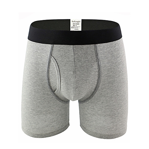 Men's 1 Piece Basic Boxers Underwear - Normal Mid Waist Black Gray L XL XXL
Men's 1 Piece Basic Boxers Underwear - Normal Mid Waist Black Gray L XL XXL