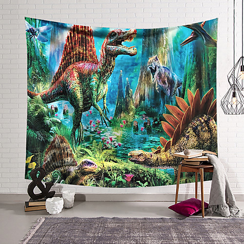 Wall Tapestry Art Decor Blanket Curtain Hanging Home Bedroom Living Room Decoration Polyester Dinosaur World
Wall Tapestry Art Decor Blanket Curtain Hanging Home Bedroom Living Room Decoration Polyester Dinosaur World
