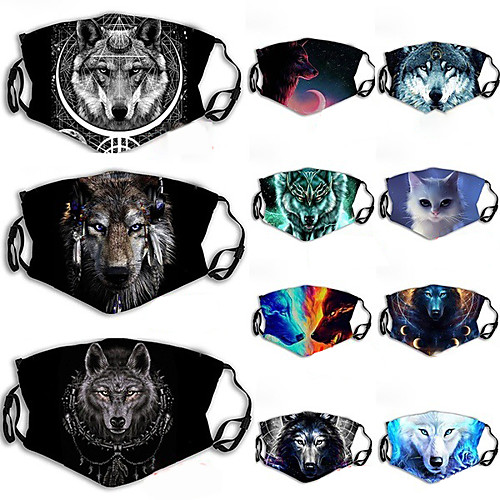 5 pcs Printed Animal Pattern Masks Unisex Outdoor Washable Masks Fashionable Dust proof Breathable Masks
5 pcs Printed Animal Pattern Masks Unisex Outdoor Washable Masks Fashionable Dust proof Breathable Masks