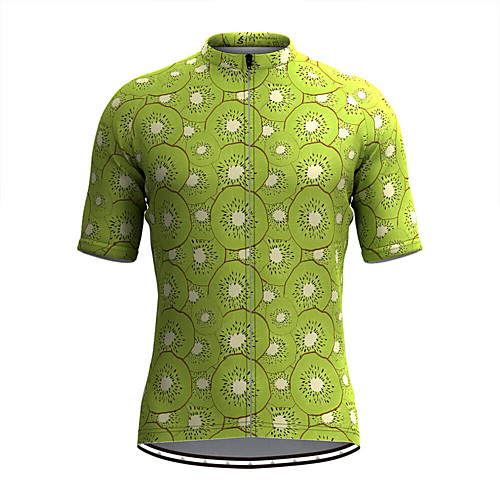 Men's Short Sleeve Cycling Jersey Green Fruit Bike Top Mountain Bike MTB Road Bike Cycling Breathable Sports Clothing Apparel / Stretchy / Athletic
Men's Short Sleeve Cycling Jersey Green Fruit Bike Top Mountain Bike MTB Road Bike Cycling Breathable Sports Clothing Apparel / Stretchy / Athletic