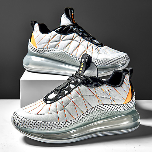 Men's Trainers Athletic Shoes Sporty Casual Athletic Running Shoes Basketball Shoes Tissage Volant Breathable Non-slipping Wear Proof White Black Gray Fall 
Men's Trainers Athletic Shoes Sporty Casual Athletic Running Shoes Basketball Shoes Tissage Volant Breathable Non-slipping Wear Proof White Black Gray Fall