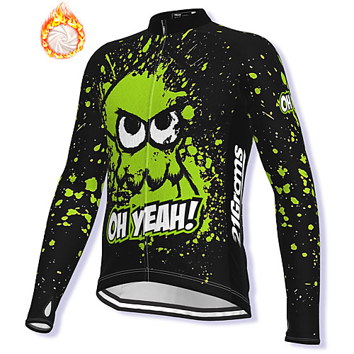 21Grams Men's Long Sleeve Cycling Jacket Winter Fleece Spandex Black Bike Jacket Mountain Bike MTB Road Bike Cycling Fleece Lining Warm Sports Clothing Apparel / Stretchy / Athleisure
21Grams Men's Long Sleeve Cycling Jacket Winter Fleece Spandex Black Bike Jacket Mountain Bike MTB Road Bike Cycling Fleece Lining Warm Sports Clothing Apparel / Stretchy / Athleisure