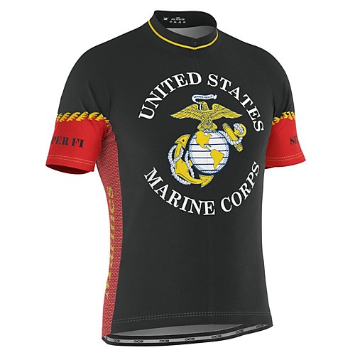 21Grams Men's Short Sleeve Cycling Jersey Black Bike Top Mountain Bike MTB Road Bike Cycling Breathable Sports Clothing Apparel / Stretchy / Athletic
21Grams Men's Short Sleeve Cycling Jersey Black Bike Top Mountain Bike MTB Road Bike Cycling Breathable Sports Clothing Apparel / Stretchy / Athletic