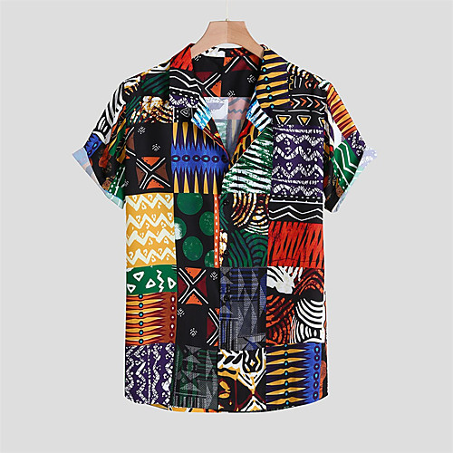 Men's Shirt Other Prints Graffiti Button-Down Short Sleeve Daily Tops Casual Hawaiian Rainbow
Men's Shirt Other Prints Graffiti Button-Down Short Sleeve Daily Tops Casual Hawaiian Rainbow