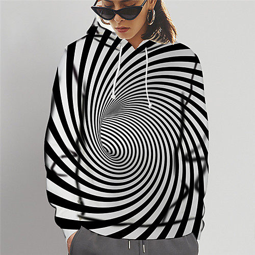 Women's Pullover Hoodie Sweatshirt Graphic 3D Print Daily Going out 3D Print Basic Hoodies Sweatshirts Black
Women's Pullover Hoodie Sweatshirt Graphic 3D Print Daily Going out 3D Print Basic Hoodies Sweatshirts Black