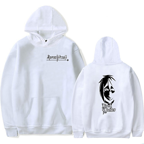 Inspired by Black Butler Sebastian Michaelis Cosplay Costume Hoodie Polyester / Cotton Blend Graphic Prints Printing Hoodie For Women's / Men's
Inspired by Black Butler Sebastian Michaelis Cosplay Costume Hoodie Polyester / Cotton Blend Graphic Prints Printing Hoodie For Women's / Men's