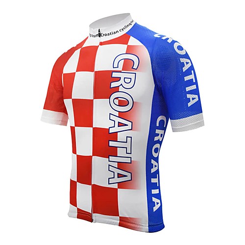 Men's Short Sleeve Cycling Jersey Red Plaid Checkered Bike Top Mountain Bike MTB Road Bike Cycling Breathable Sports Clothing Apparel / Stretchy / Athletic
Men's Short Sleeve Cycling Jersey Red Plaid Checkered Bike Top Mountain Bike MTB Road Bike Cycling Breathable Sports Clothing Apparel / Stretchy / Athletic