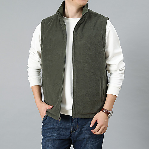 Men's Hiking Vest / Gilet Fishing Vest Hiking Fleece Jacket Winter Outdoor Solid Color Thermal Warm Lightweight Breathable Quick Dry Top Hunting Fishing Climbing Black Blue khaki Army Green Gray
Men's Hiking Vest / Gilet Fishing Vest Hiking Fleece Jacket Winter Outdoor Solid Color Thermal Warm Lightweight Breathable Quick Dry Top Hunting Fishing Climbing Black Blue khaki Army Green Gray