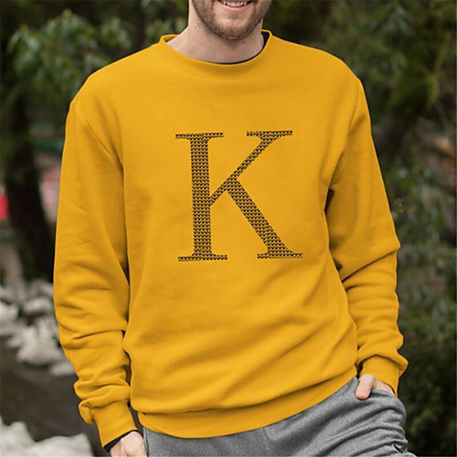 Men's Pullover Sweatshirt Graphic Letter Print Daily Holiday Other Prints Active Casual Hoodies Sweatshirts Yellow Wine
Men's Pullover Sweatshirt Graphic Letter Print Daily Holiday Other Prints Active Casual Hoodies Sweatshirts Yellow Wine