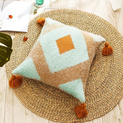 1 pcs Velvet Pillow Cover, Tassel Luxury Modern Square Zipper Traditional Classic
1 pcs Velvet Pillow Cover, Tassel Luxury Modern Square Zipper Traditional Classic