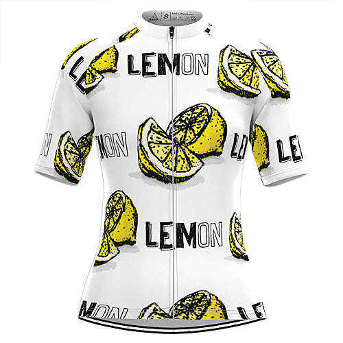 Women's Short Sleeve Cycling Jersey White Fruit Bike Top Mountain Bike MTB Road Bike Cycling Breathable Quick Dry Sports Clothing Apparel / Stretchy / Athleisure
Women's Short Sleeve Cycling Jersey White Fruit Bike Top Mountain Bike MTB Road Bike Cycling Breathable Quick Dry Sports Clothing Apparel / Stretchy / Athleisure