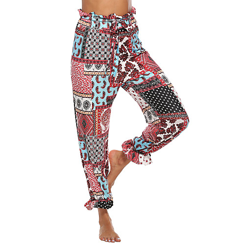 Women's Ethnic Style Boho Breathable Comfort Quick Dry Holiday Going out Chinos Pants Graphic Full Length Drawstring Purple Red
Women's Ethnic Style Boho Breathable Comfort Quick Dry Holiday Going out Chinos Pants Graphic Full Length Drawstring Purple Red